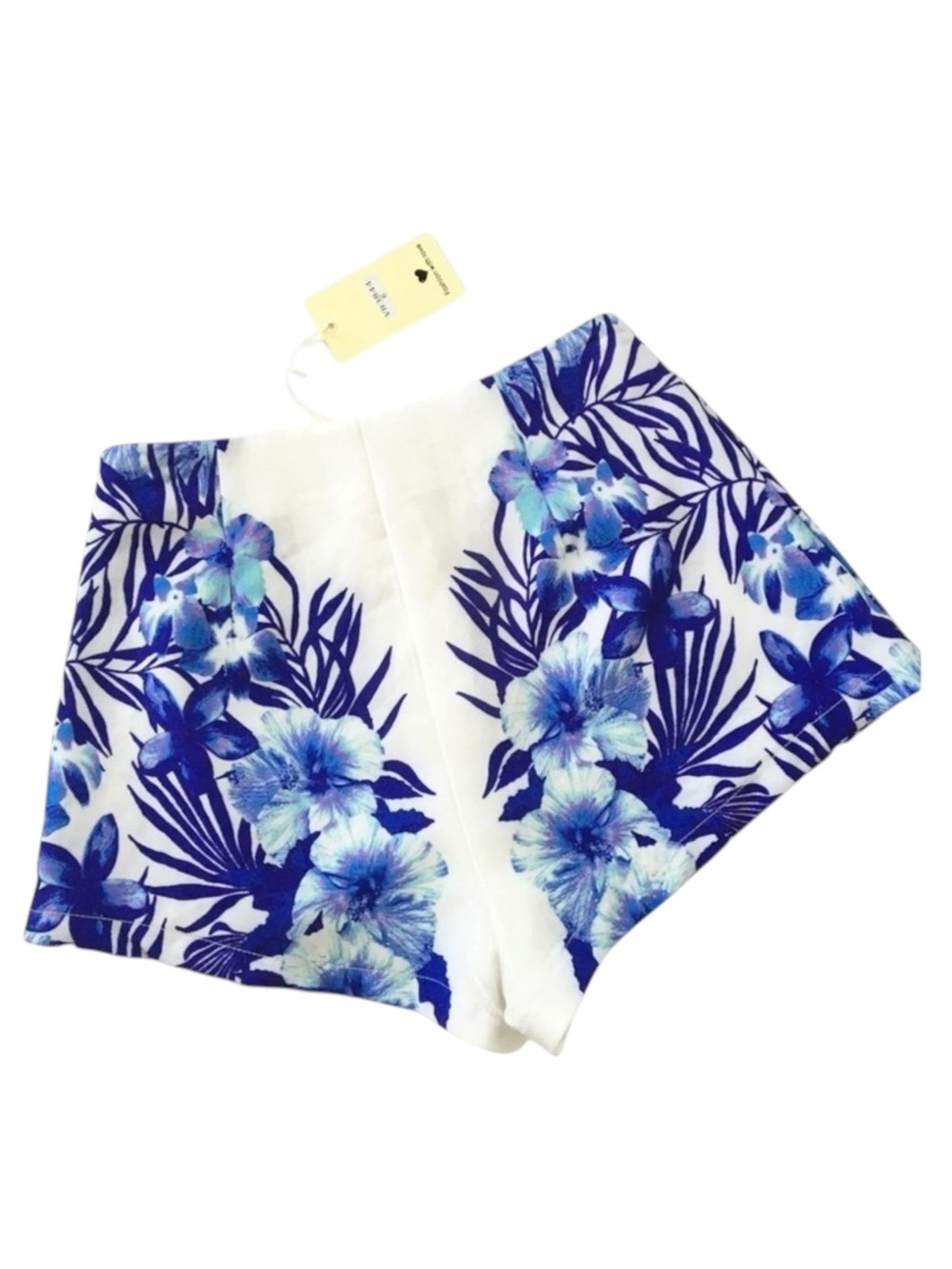 new LF into ❦ Chic Hibiscus Print Shorts ❦ Bright Amethyst Colorful Floral ❦ 6 - Picture 11 of 16